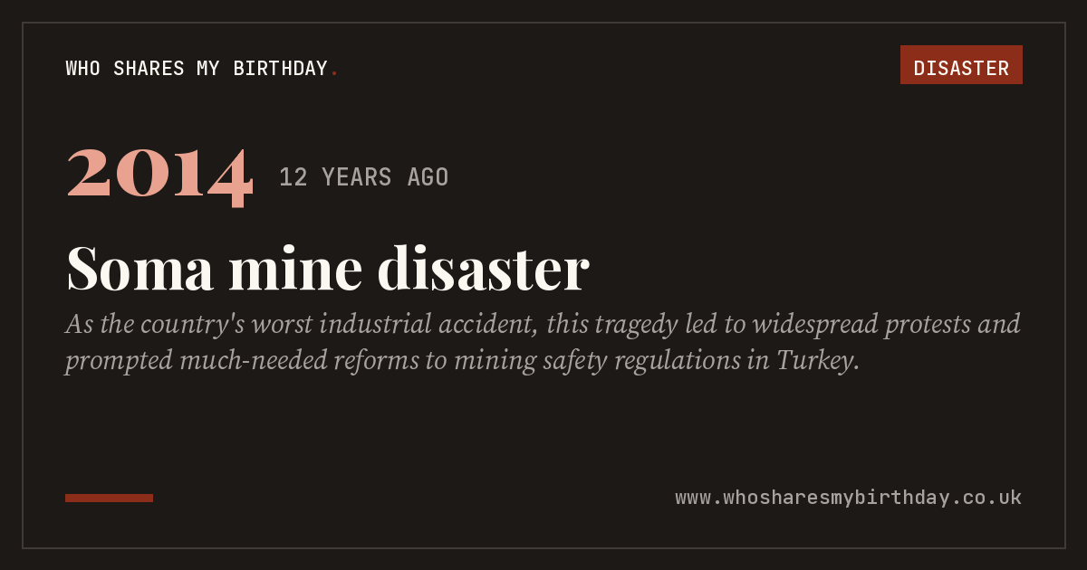 Soma mine disaster