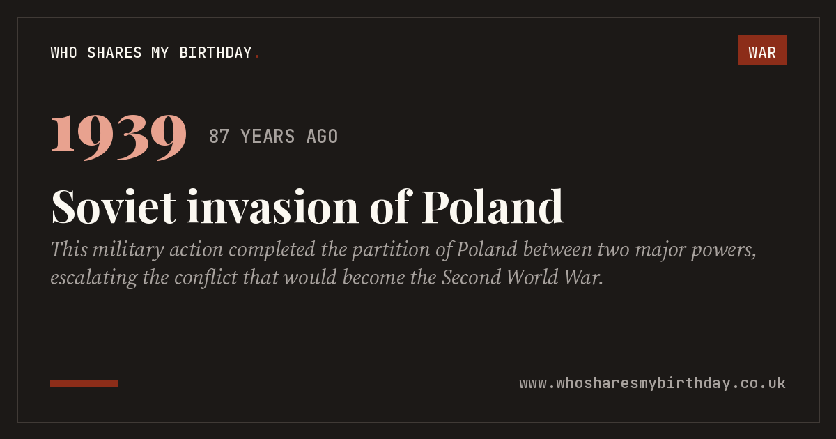 Soviet invasion of Poland