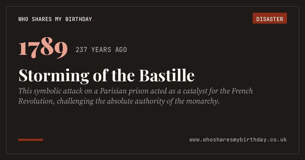 Storming of the Bastille