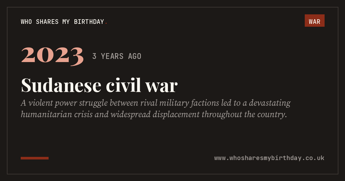 Sudanese civil war