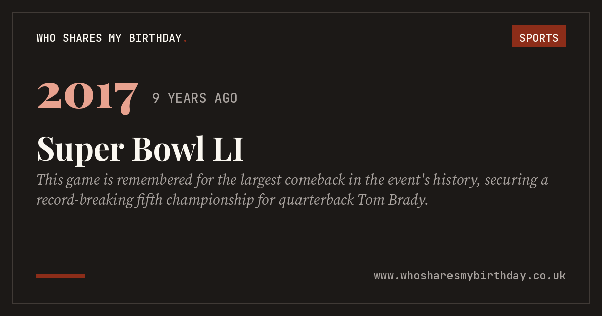 Super Bowl LI