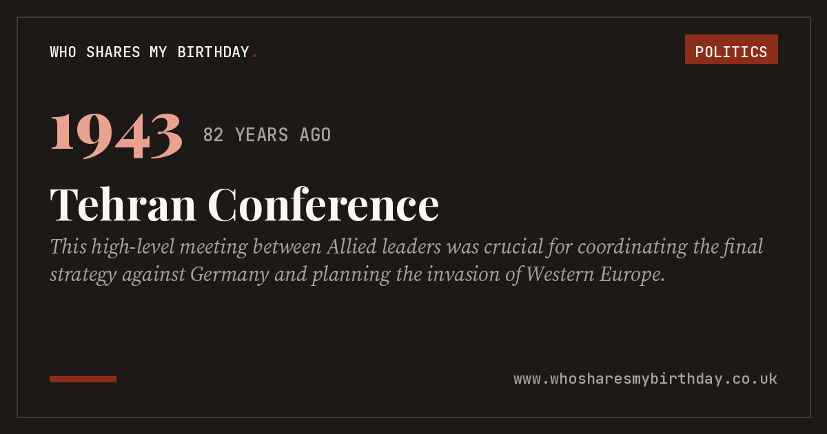 Tehran Conference