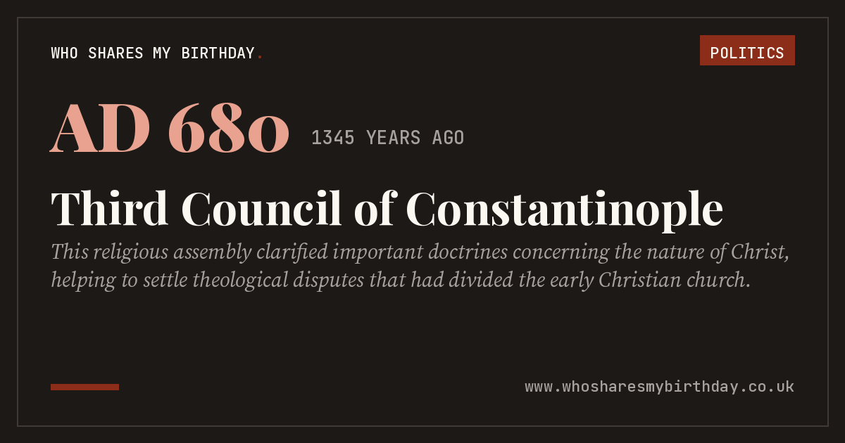 Third Council of Constantinople
