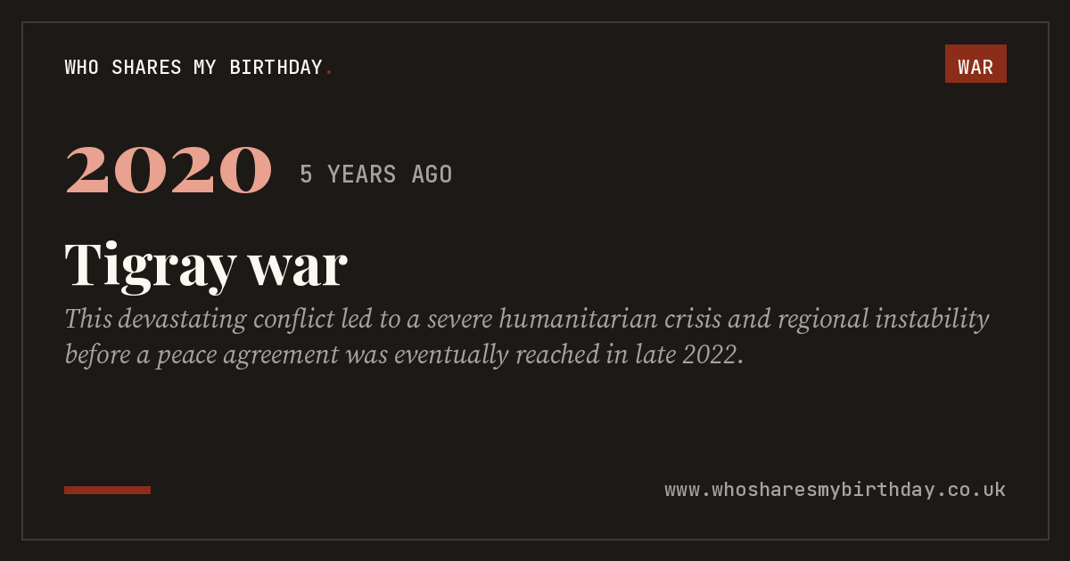 Tigray war