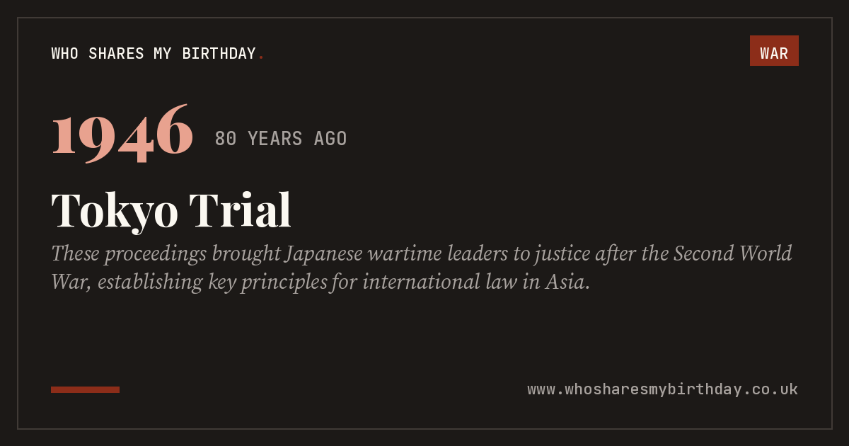 Tokyo Trial