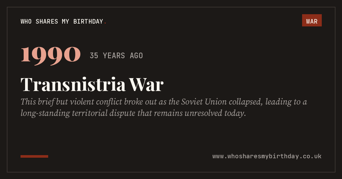 Transnistria War