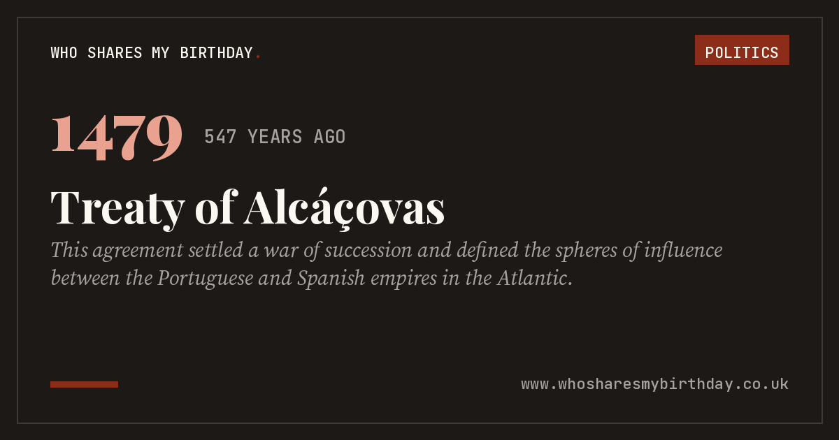 Treaty of Alcáçovas