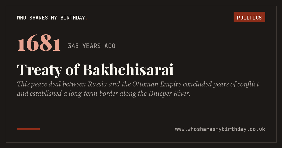 Treaty of Bakhchisarai