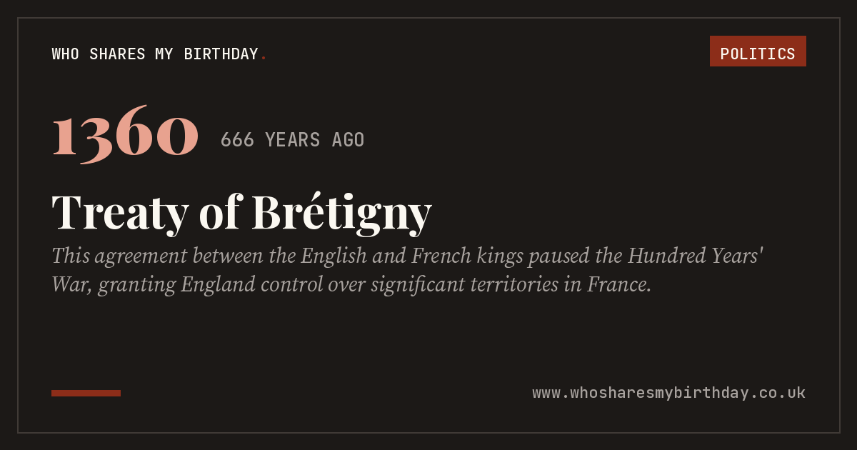Treaty of Brétigny