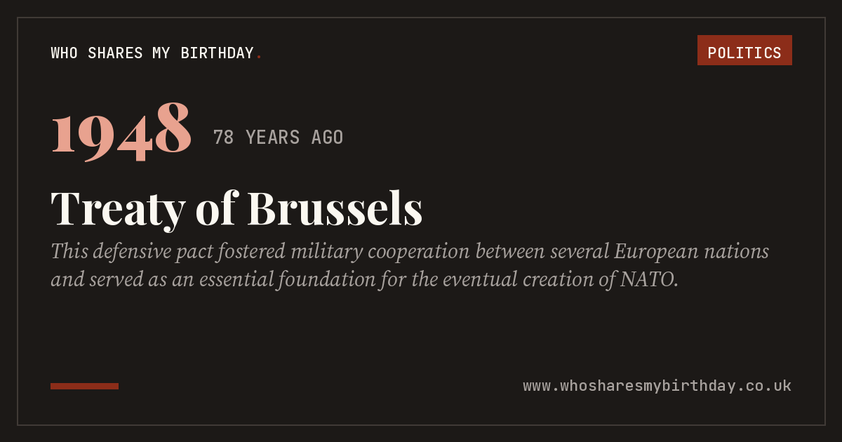 Treaty of Brussels