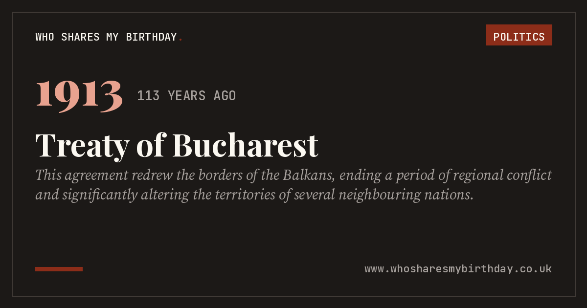 Treaty of Bucharest