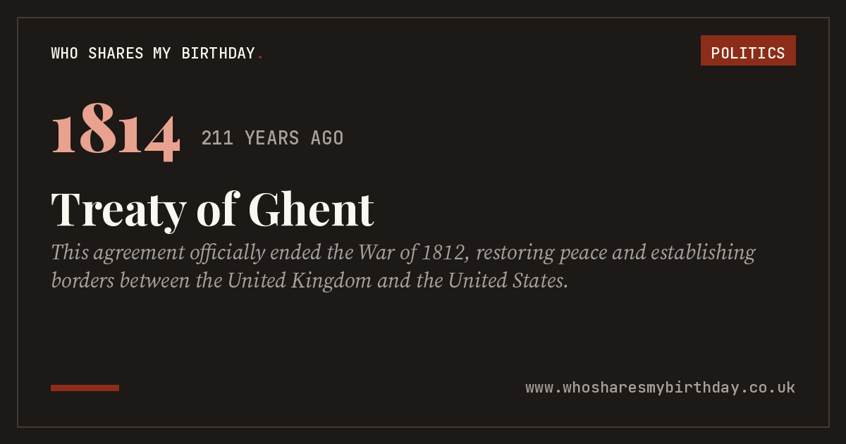 Treaty of Ghent