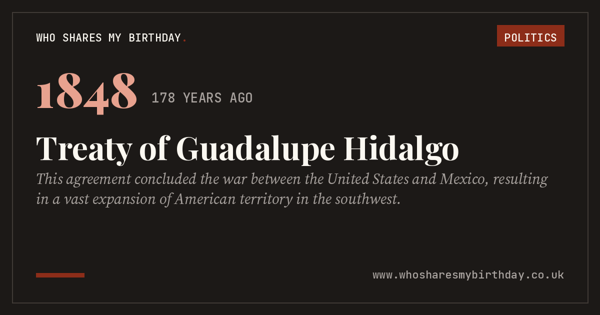 Treaty of Guadalupe Hidalgo