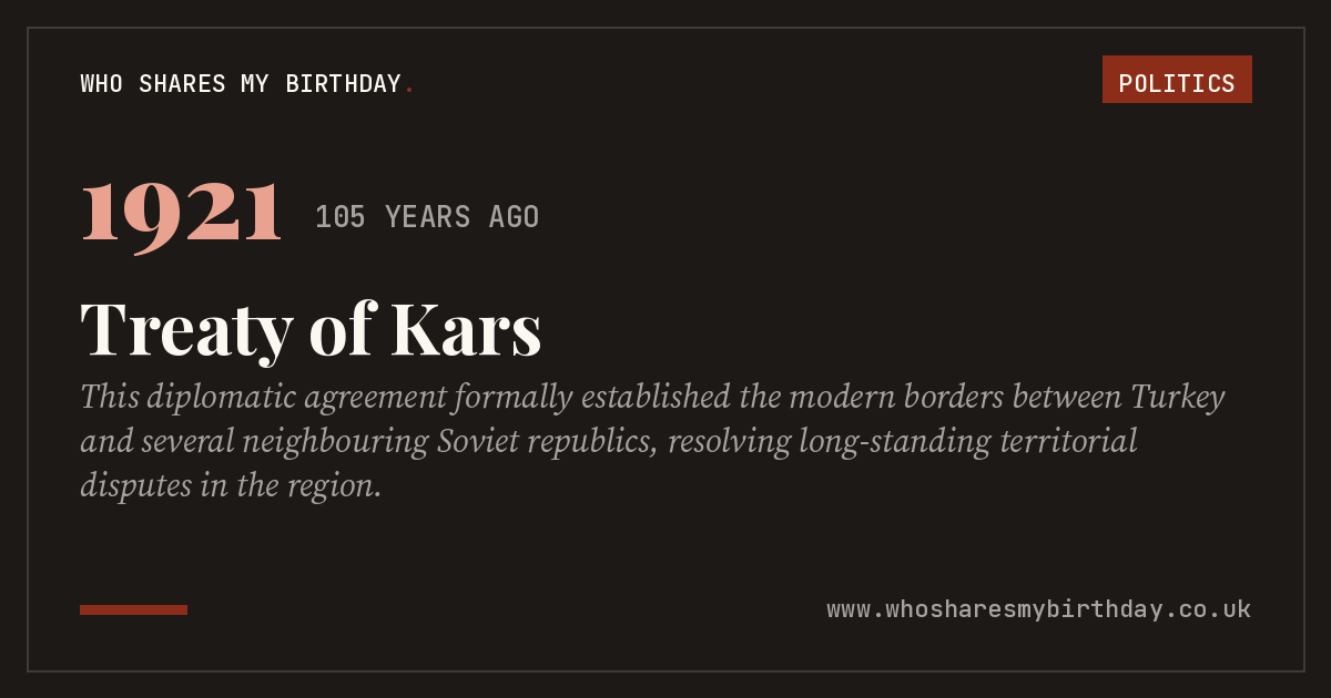 Treaty of Kars