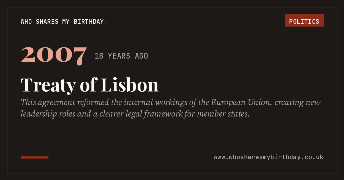 Treaty of Lisbon