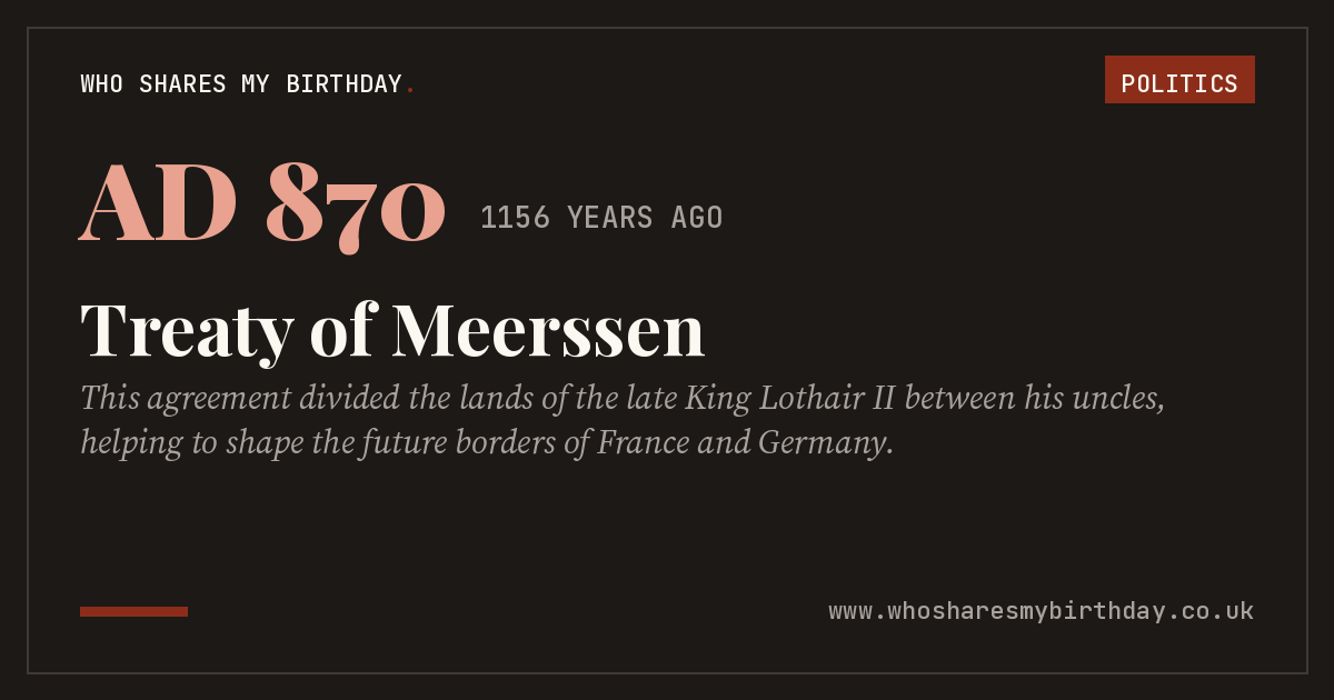 Treaty of Meerssen