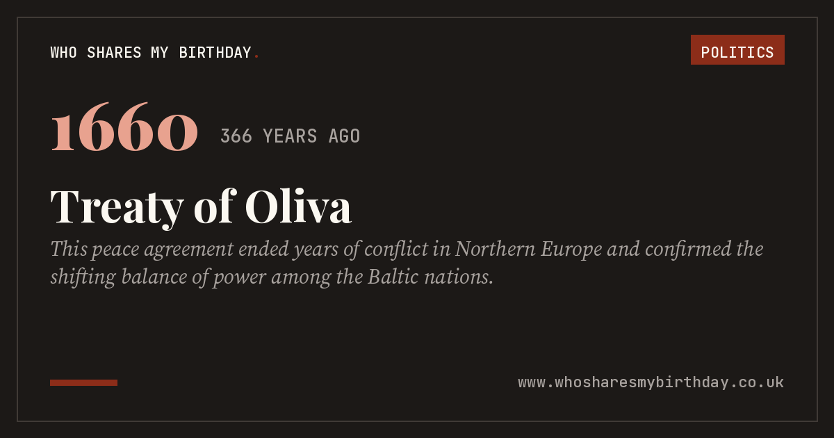 Treaty of Oliva