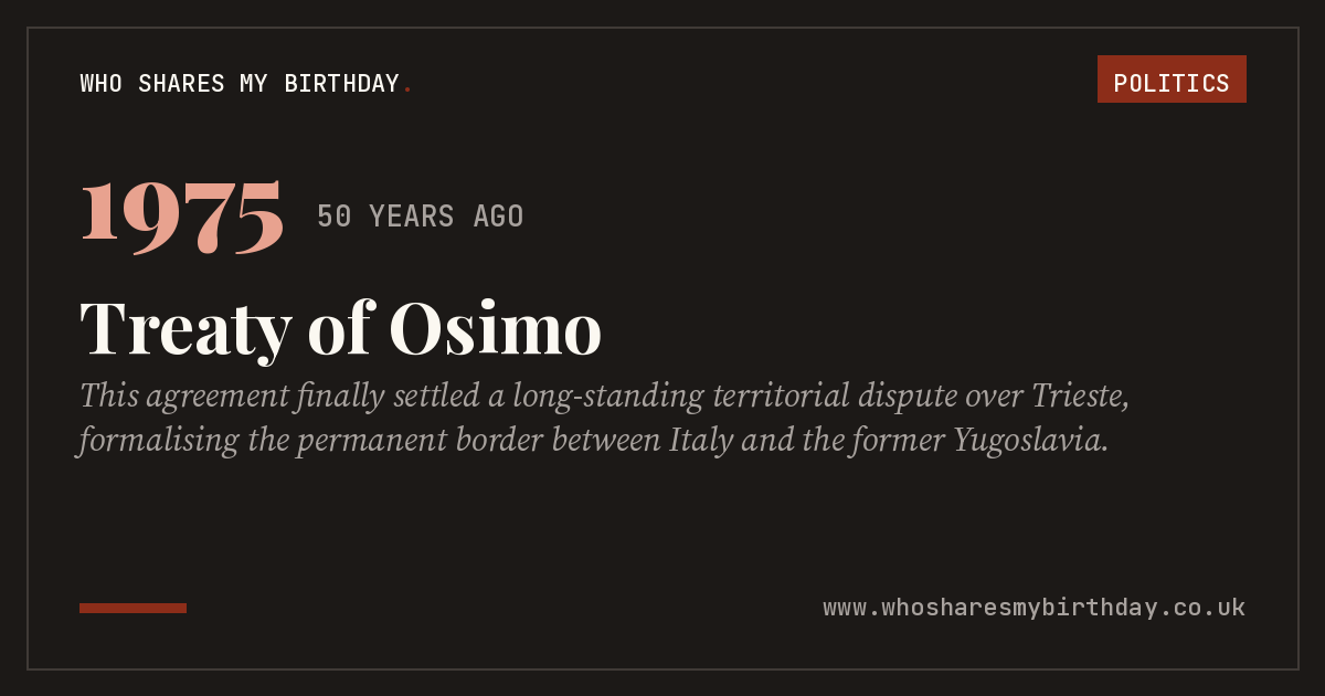 Treaty of Osimo