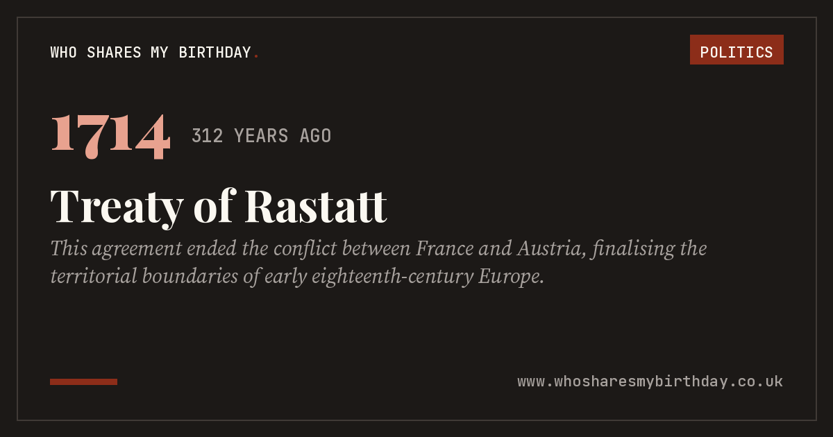 Treaty of Rastatt