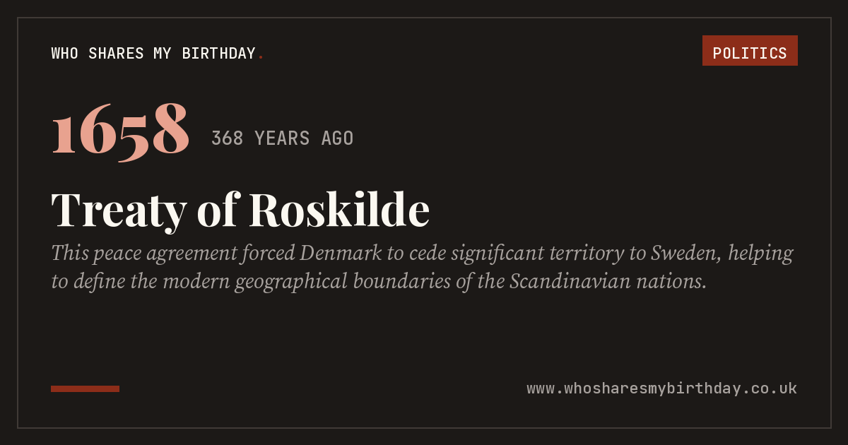 Treaty of Roskilde