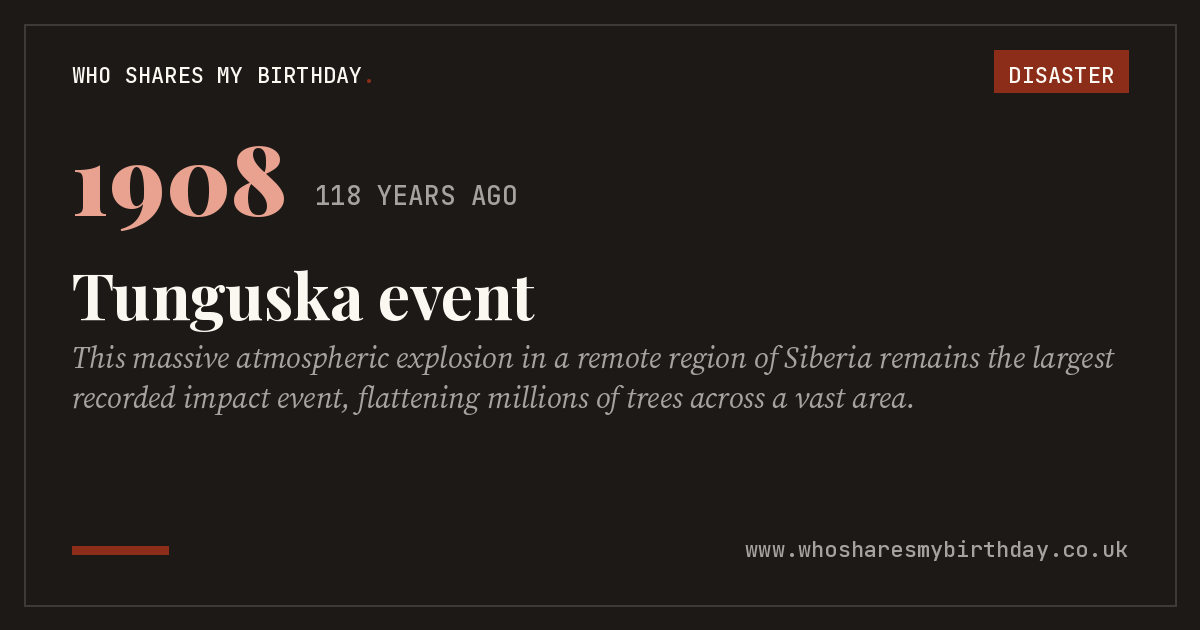 Tunguska event