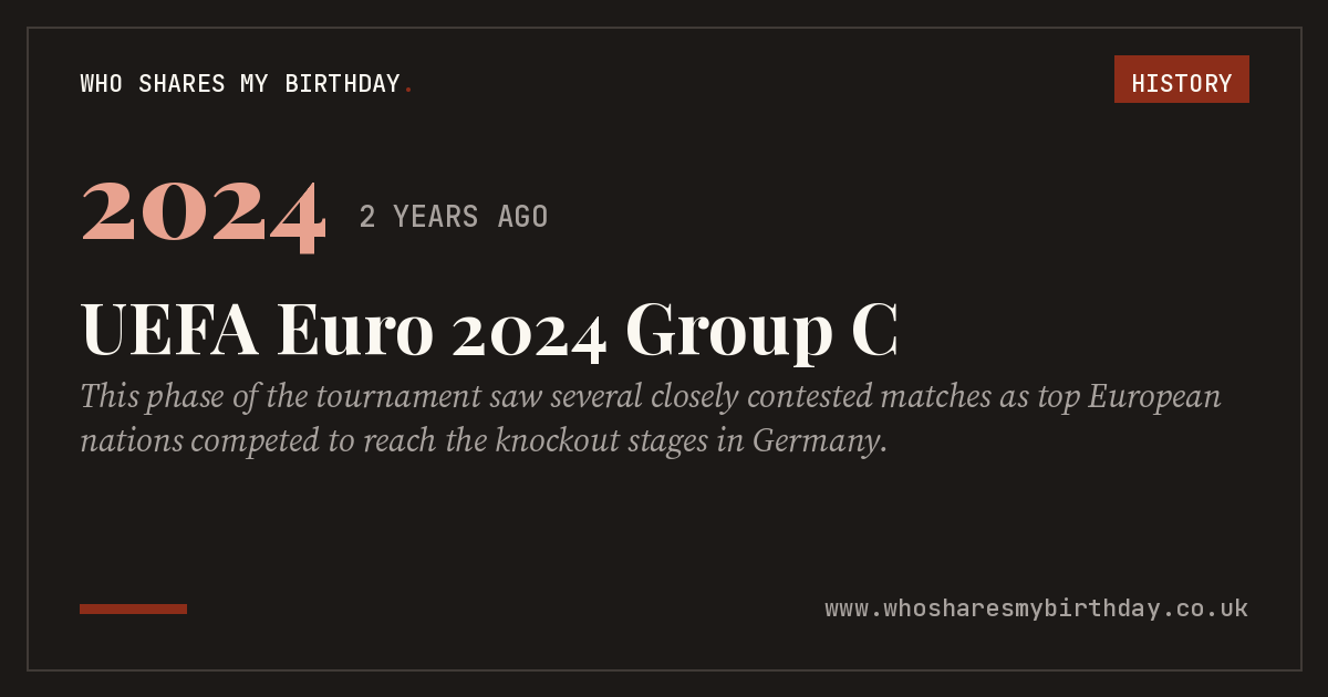 UEFA Euro 2024 Group C