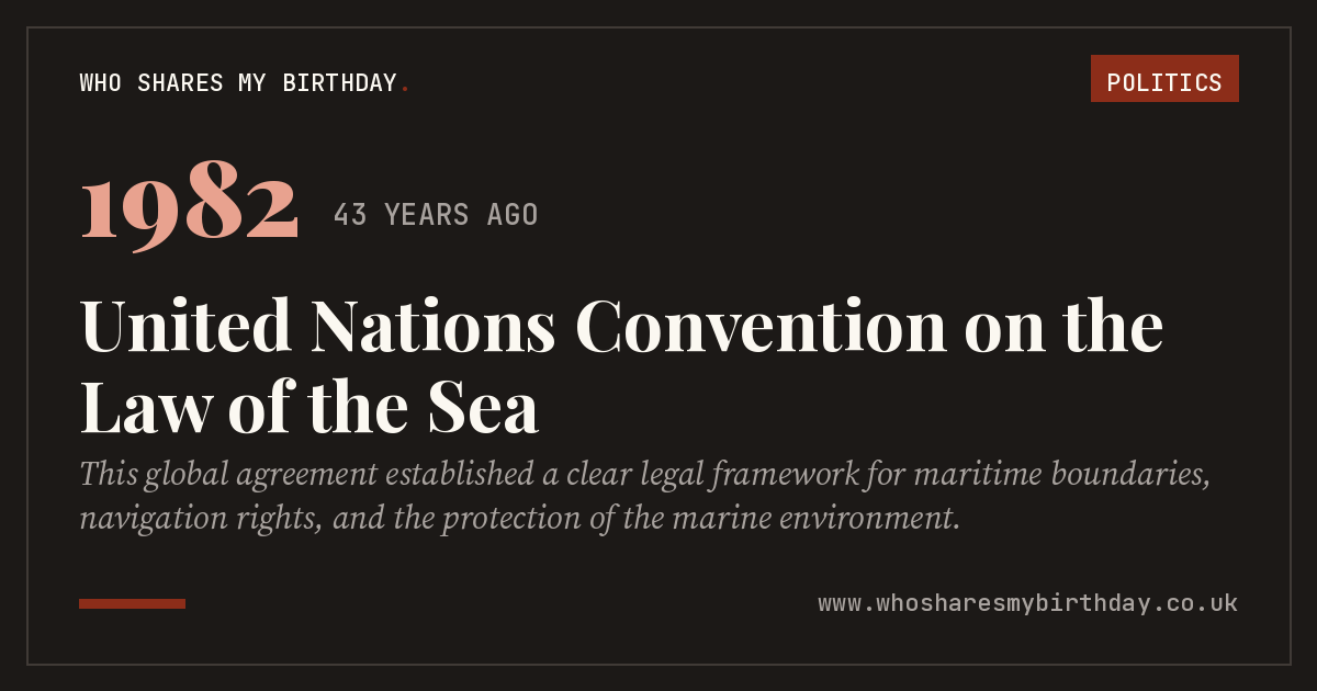 United Nations Convention on the Law of the Sea