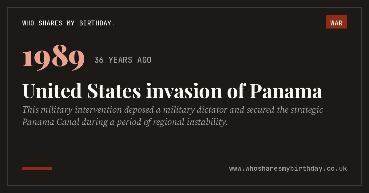 United States invasion of Panama