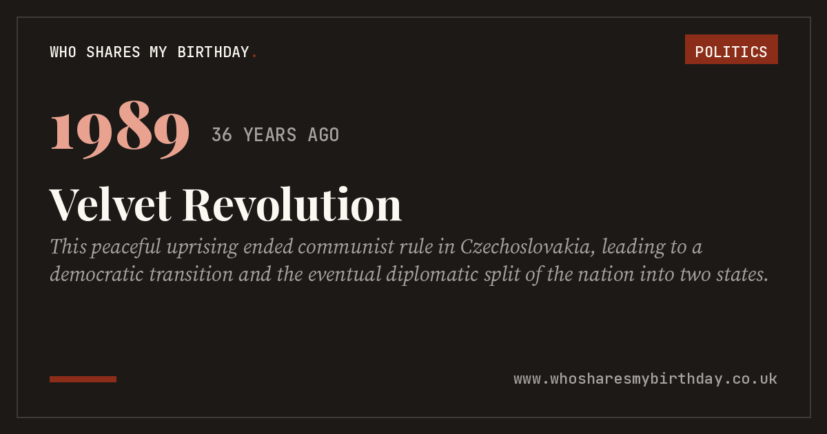 Velvet Revolution