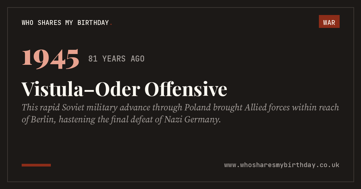 Vistula–Oder Offensive
