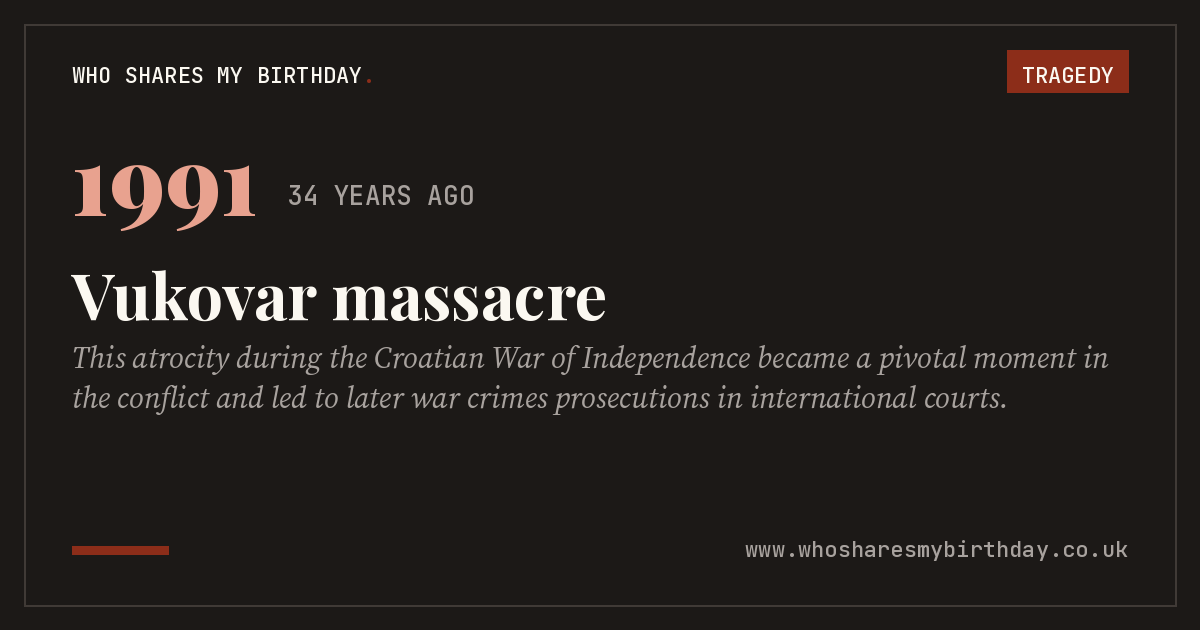 Vukovar massacre