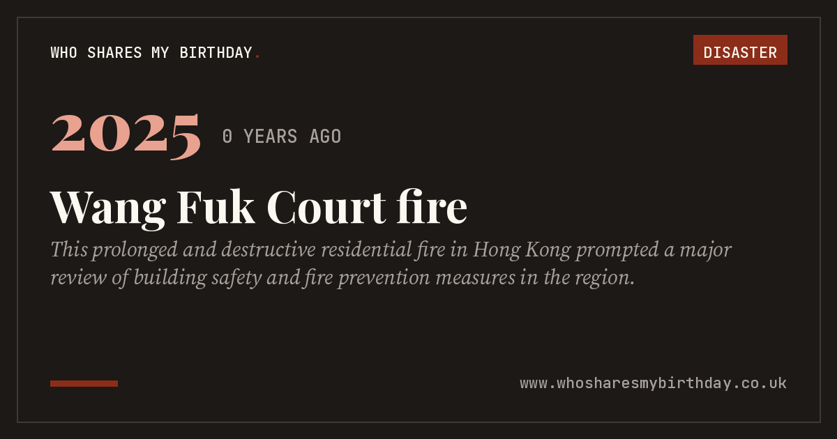 Wang Fuk Court fire