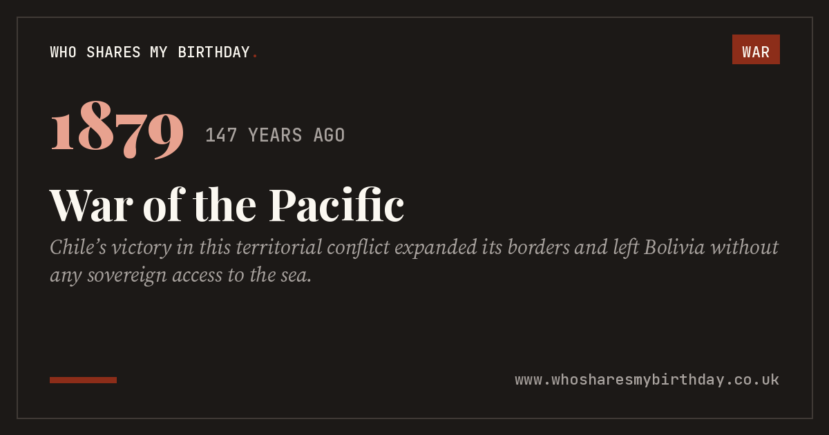 War of the Pacific