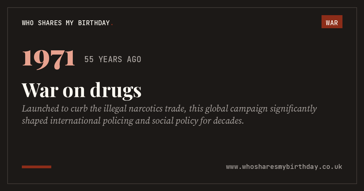 War on drugs