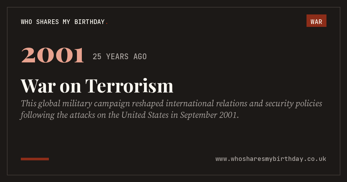 War on Terrorism
