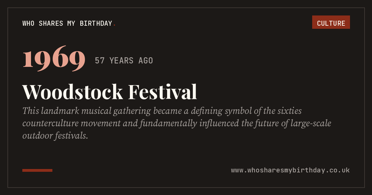 Woodstock Festival