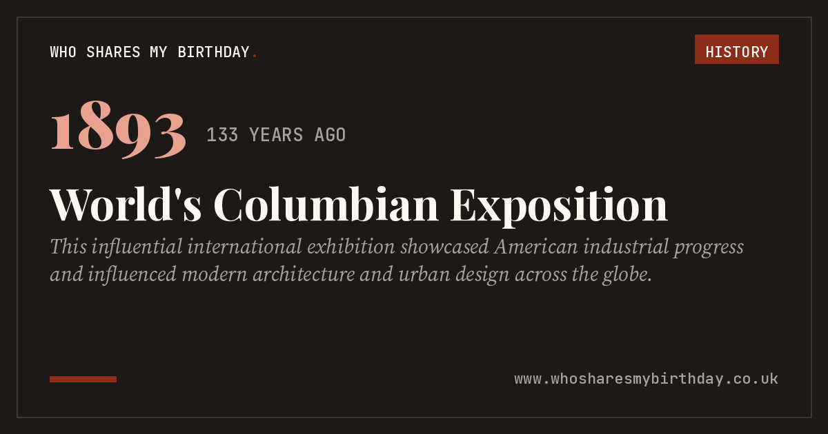 World's Columbian Exposition