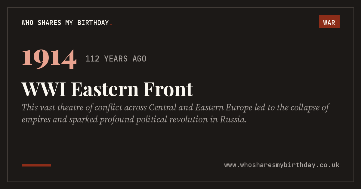 WWI Eastern Front