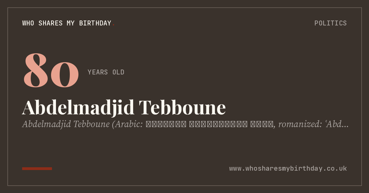 Abdelmadjid Tebboune