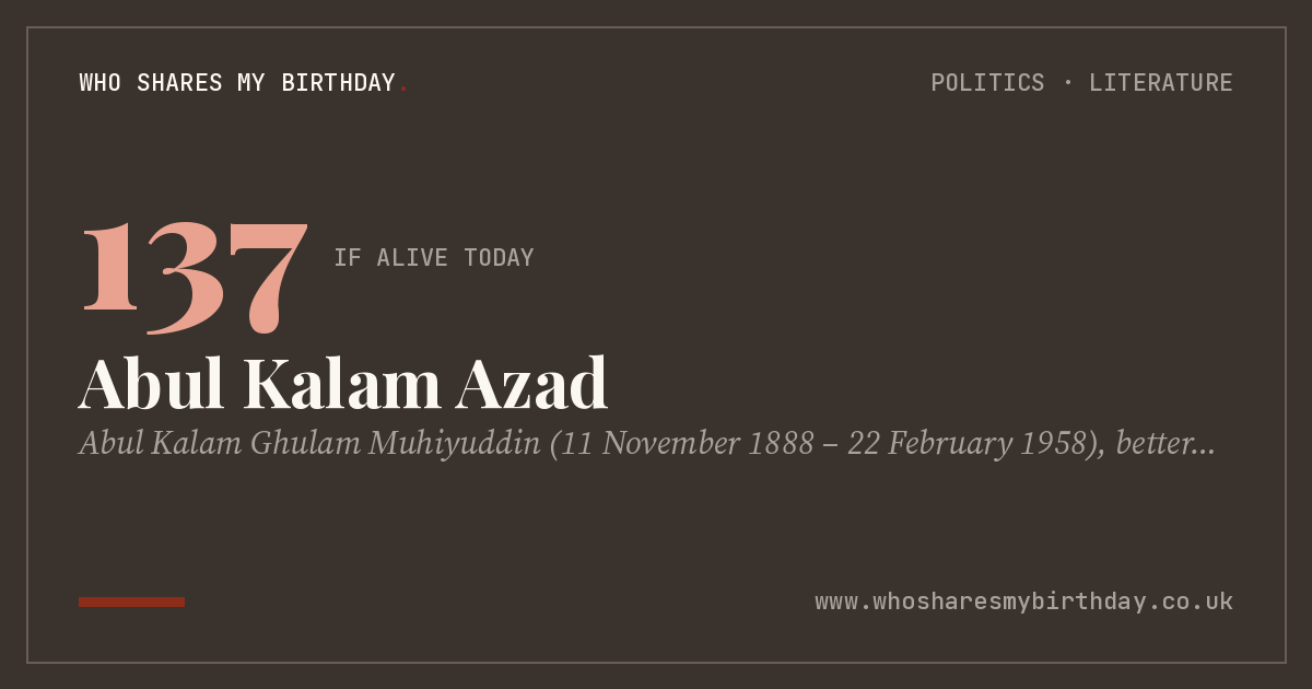 Abul Kalam Azad