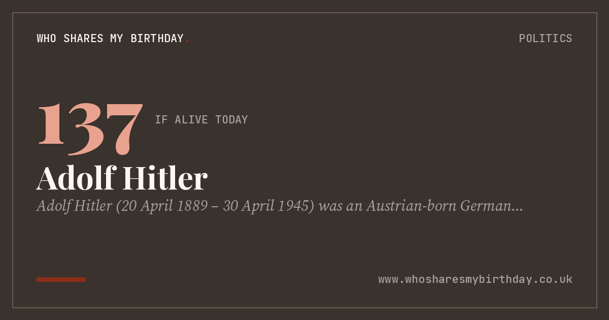 Adolf Hitler