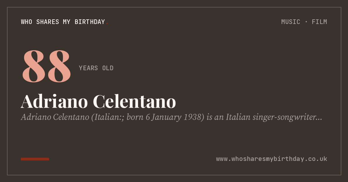 Adriano Celentano