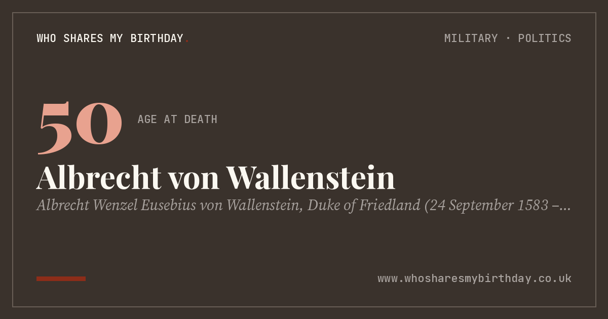 Albrecht von Wallenstein
