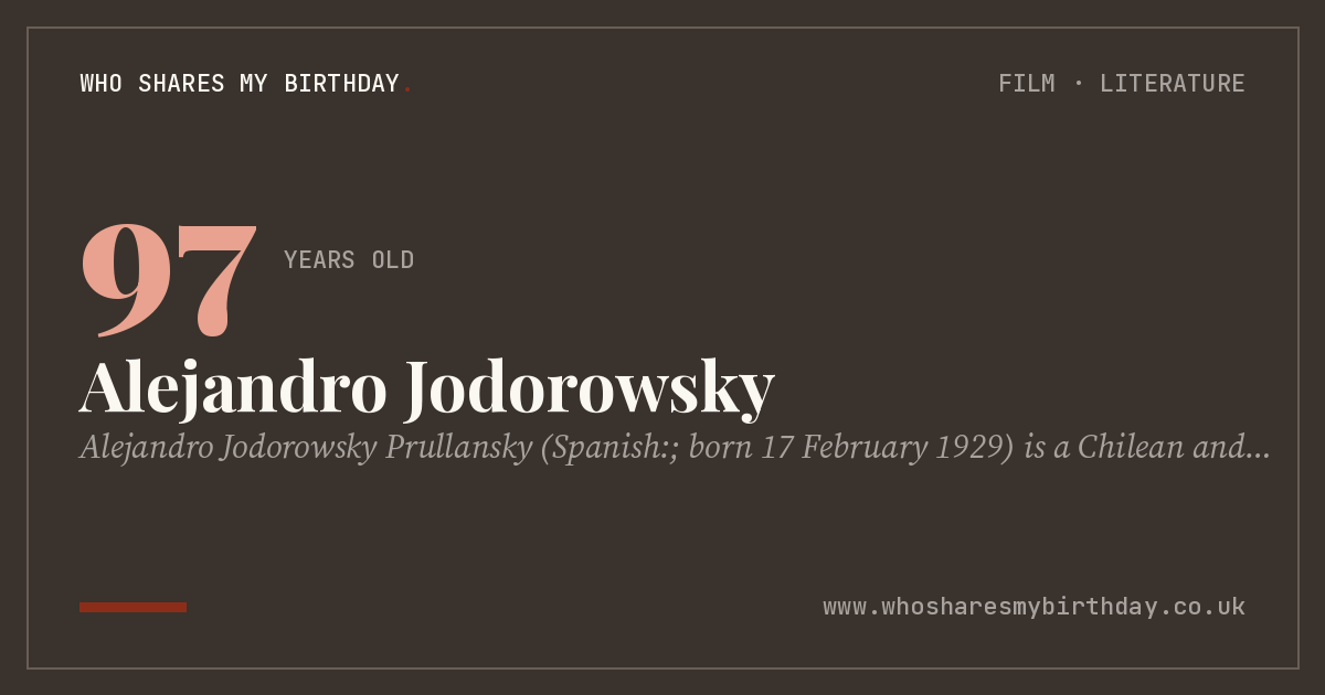 Alejandro Jodorowsky