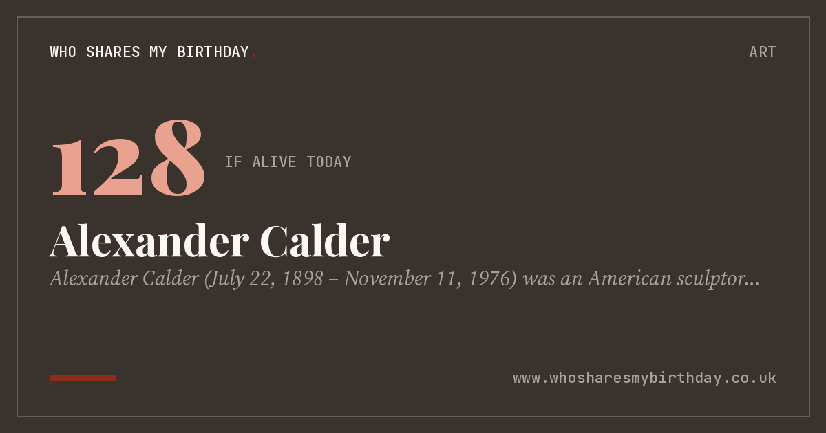 Alexander Calder