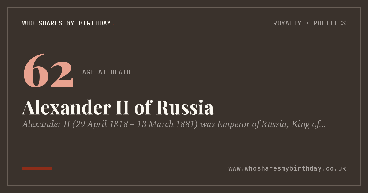 Alexander II of Russia