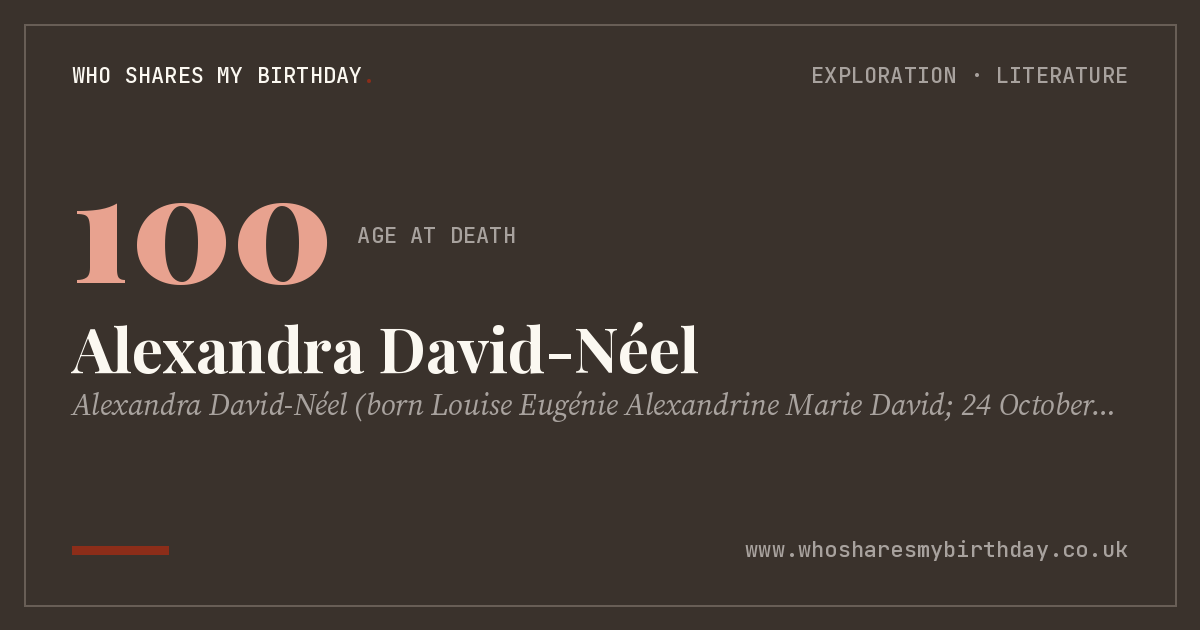 Alexandra David-Néel