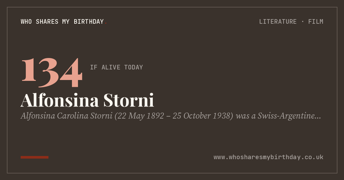 Alfonsina Storni