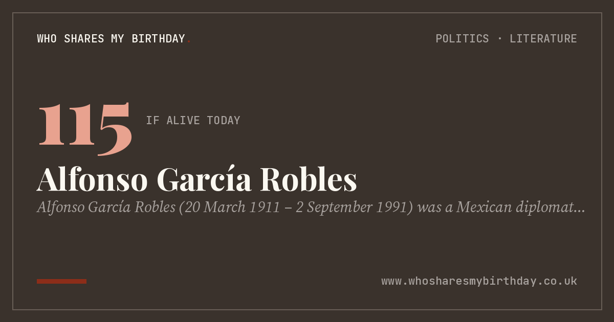 Alfonso García Robles