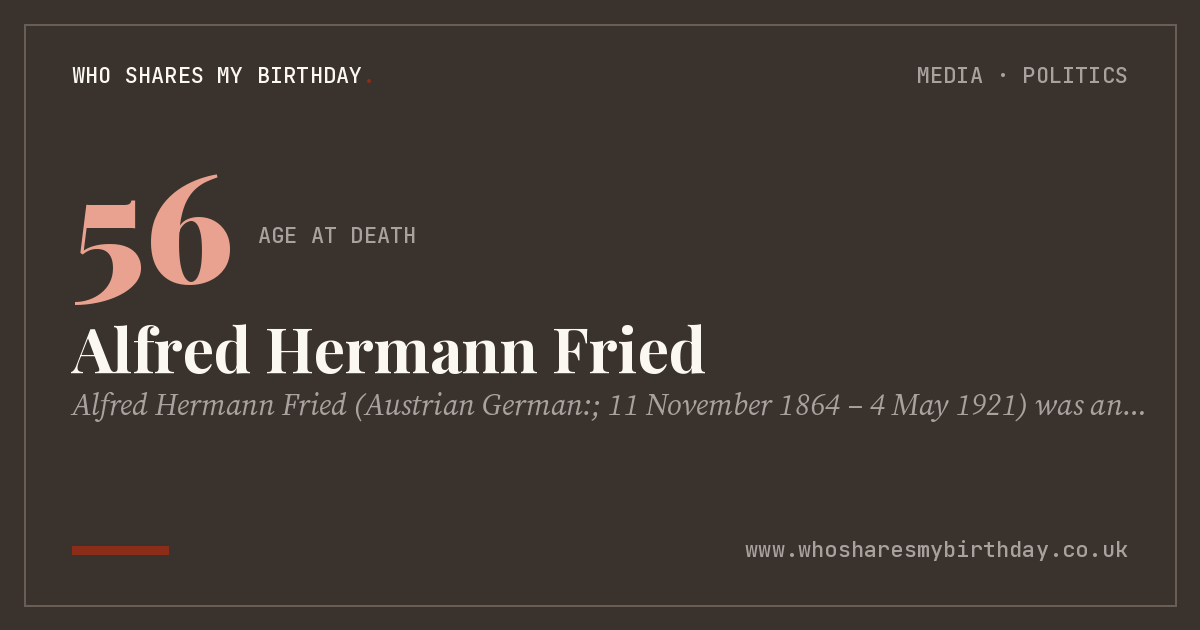 Alfred Hermann Fried